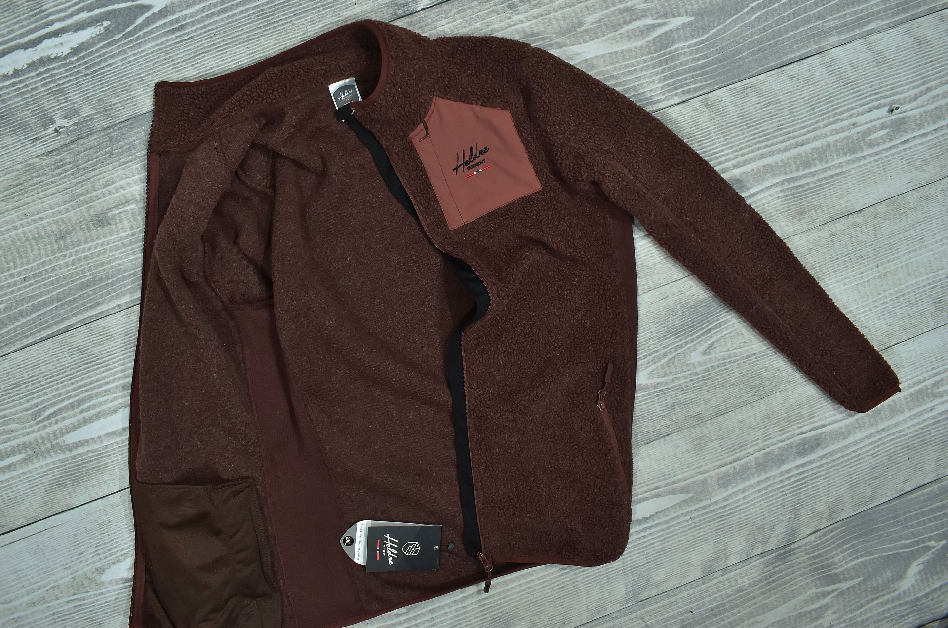 Heldre Męska Kurtka Polarowa Sherpa Snotind Pile Fleece Xxl