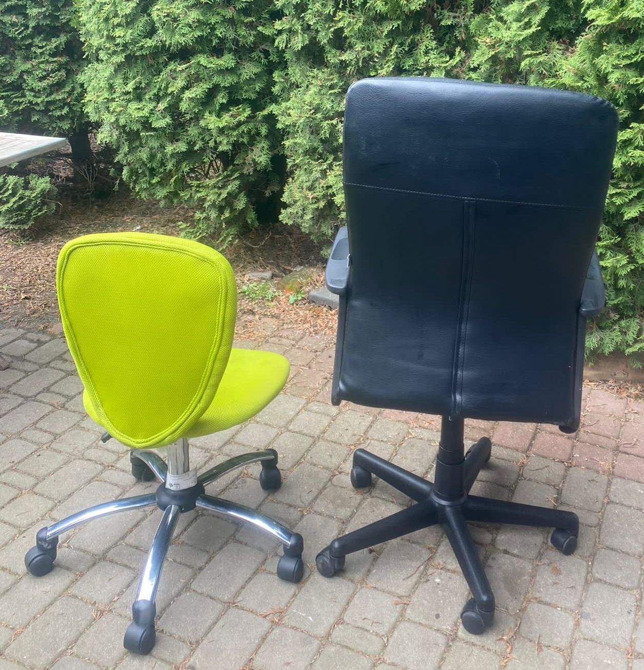 Fotel biurowy zielony