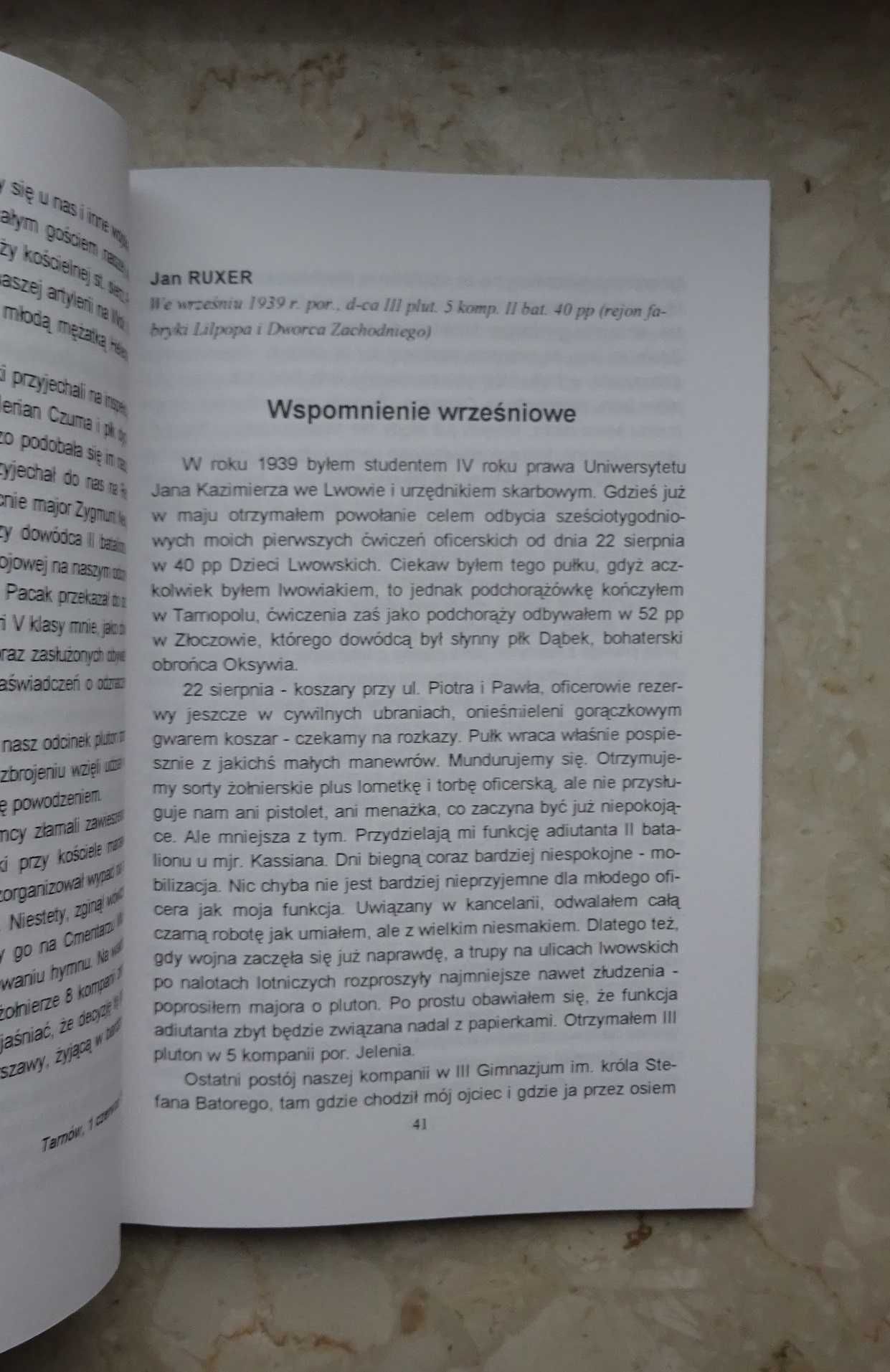 Wrzesień 1939 we wspomnieniach obrońców warszawskiej Woli