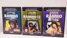 Rambo DVD komplet I II III rambo