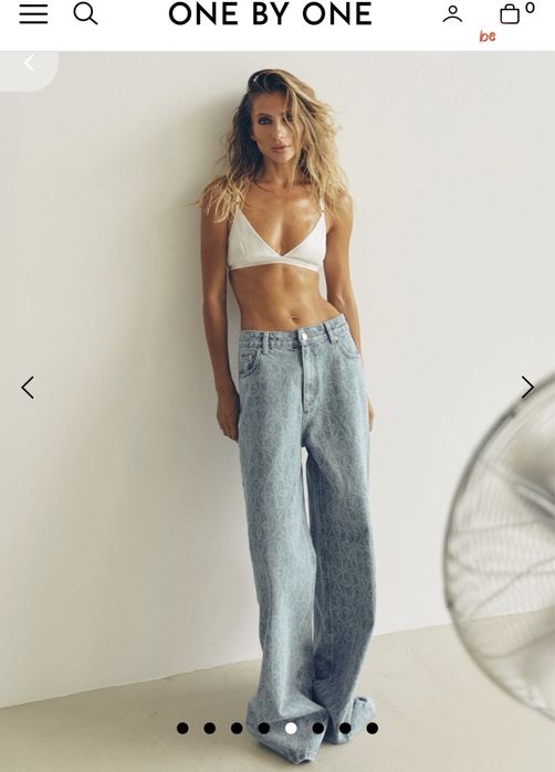 Джинси one by one, сині джинси, джинсы