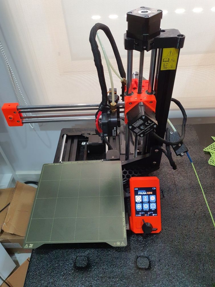 Prusa Mini + kit com sensor filamento e 2 beds