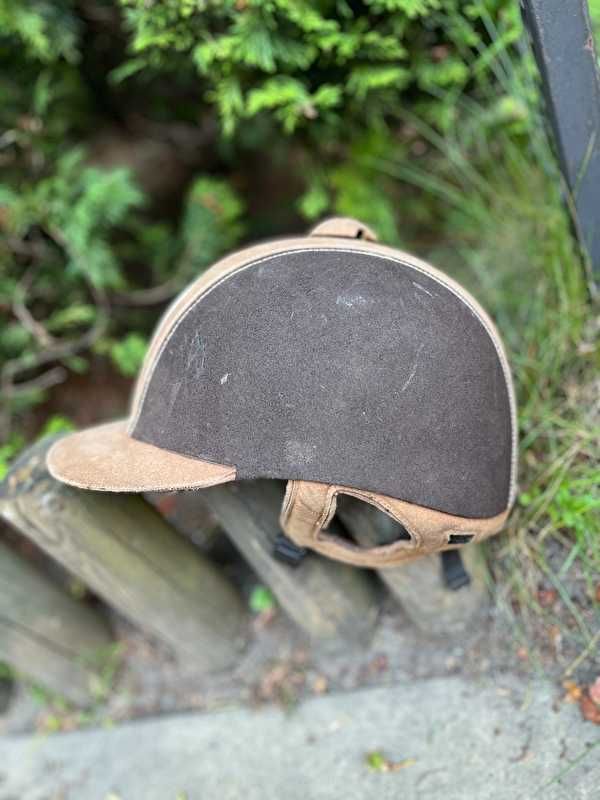 Kask York brązowy