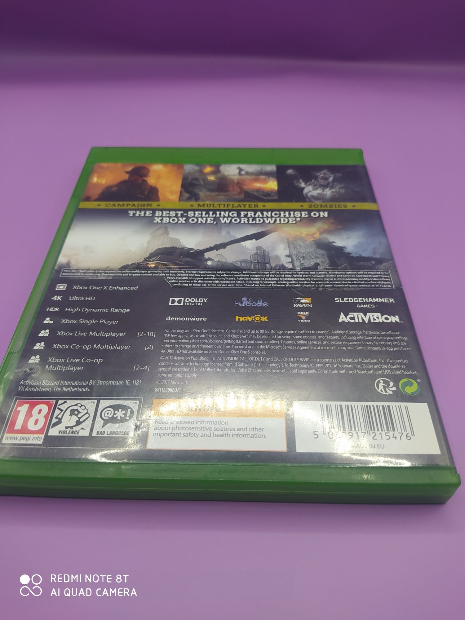 Cal of Duty WWII ww2 Xbox one Series x