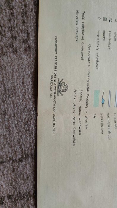 Mapa zabytków województwa wrocławskiego