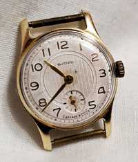 Часы "Янтарь" 50-х годов в жёлтом корпусе механизм к-26 ссср