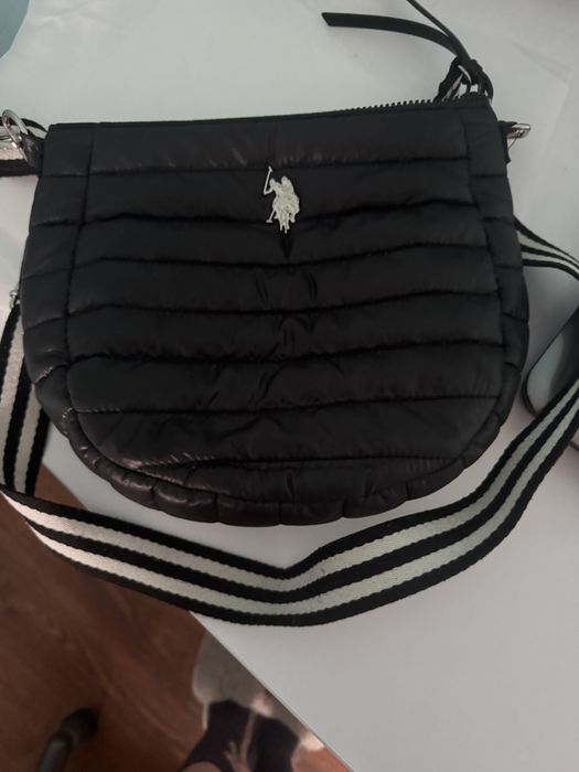 Кросбоді Polo ,оригінал,хороший стан,чорного кольору