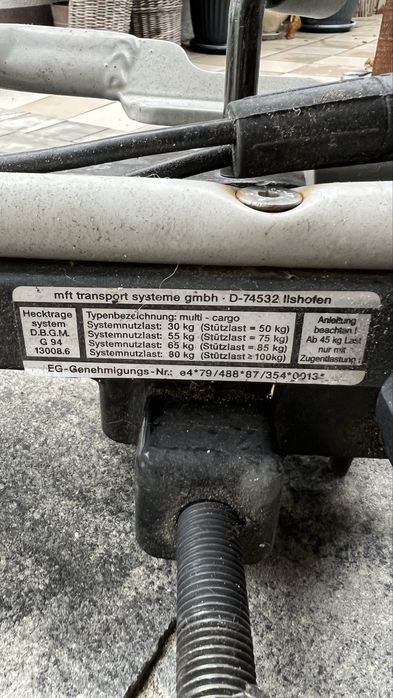 Platforma rowerowa, bagażnik na rowery