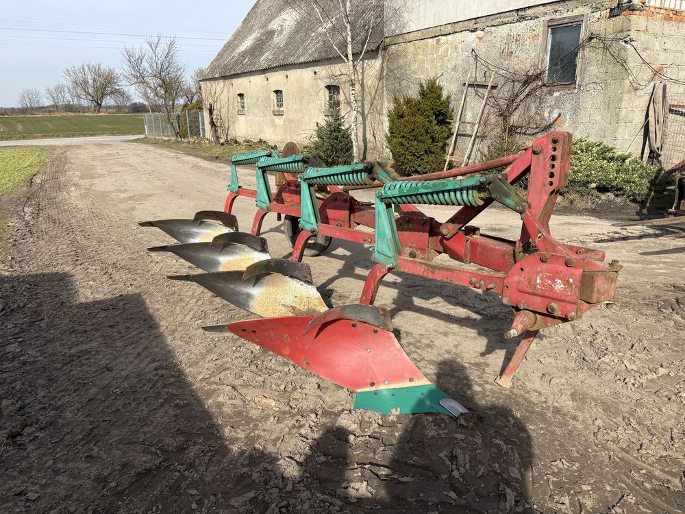 Pług kverneland 4 skibowy sprężynowy