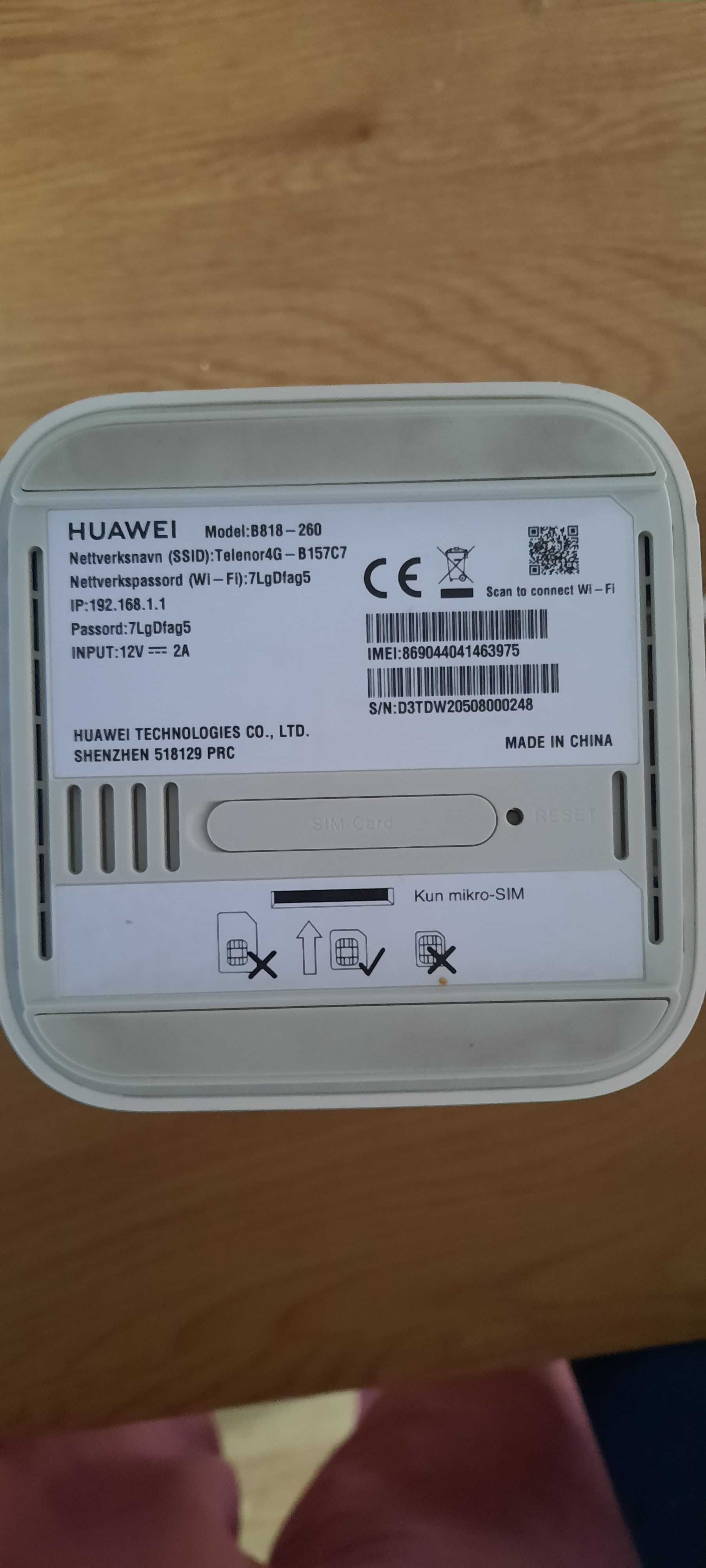 Router Huawei - mobilny internet - wysoka jakość