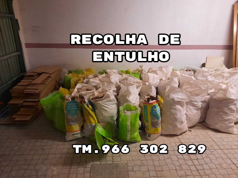 recolha de entulho