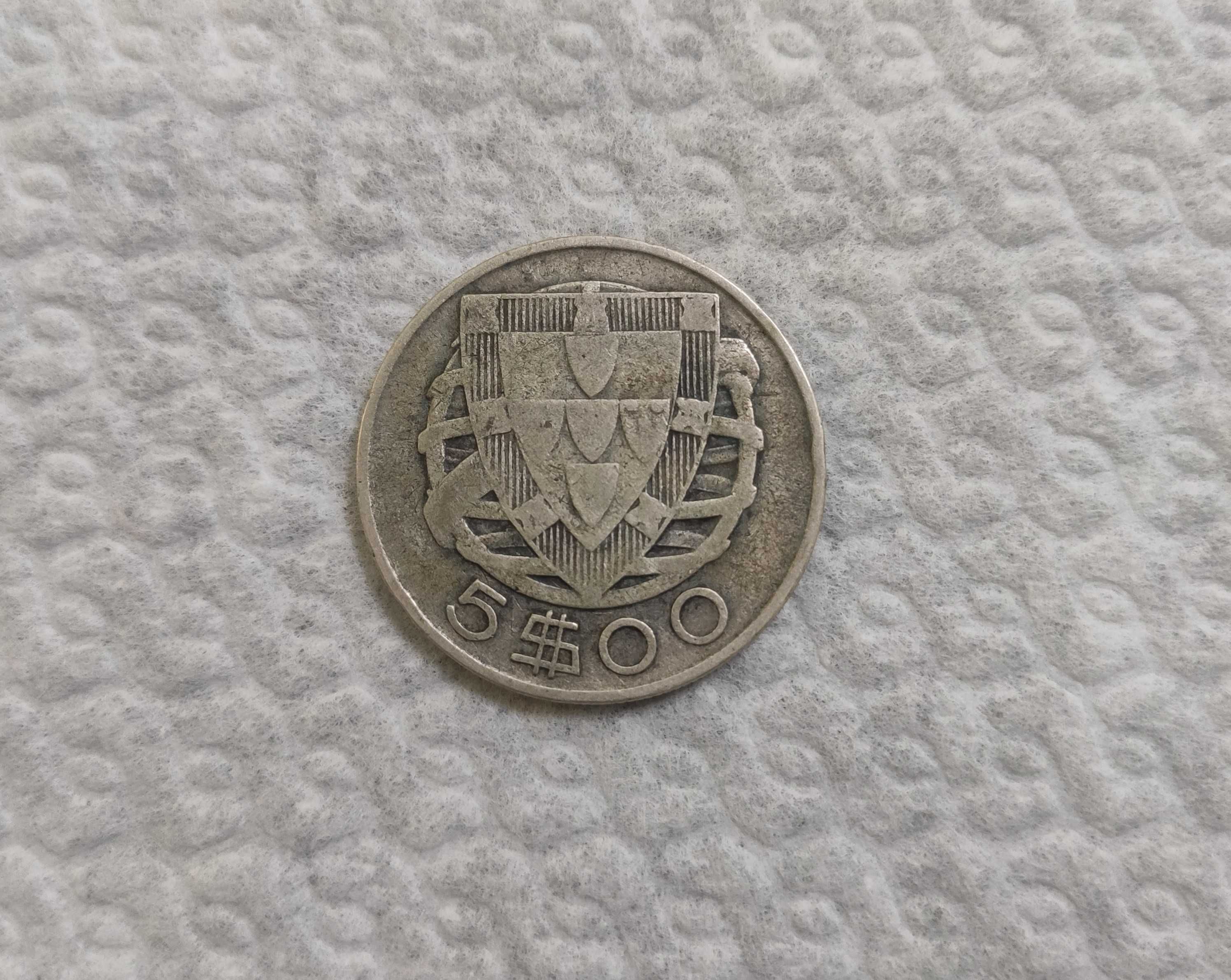 Moeda de 5$ - 1940