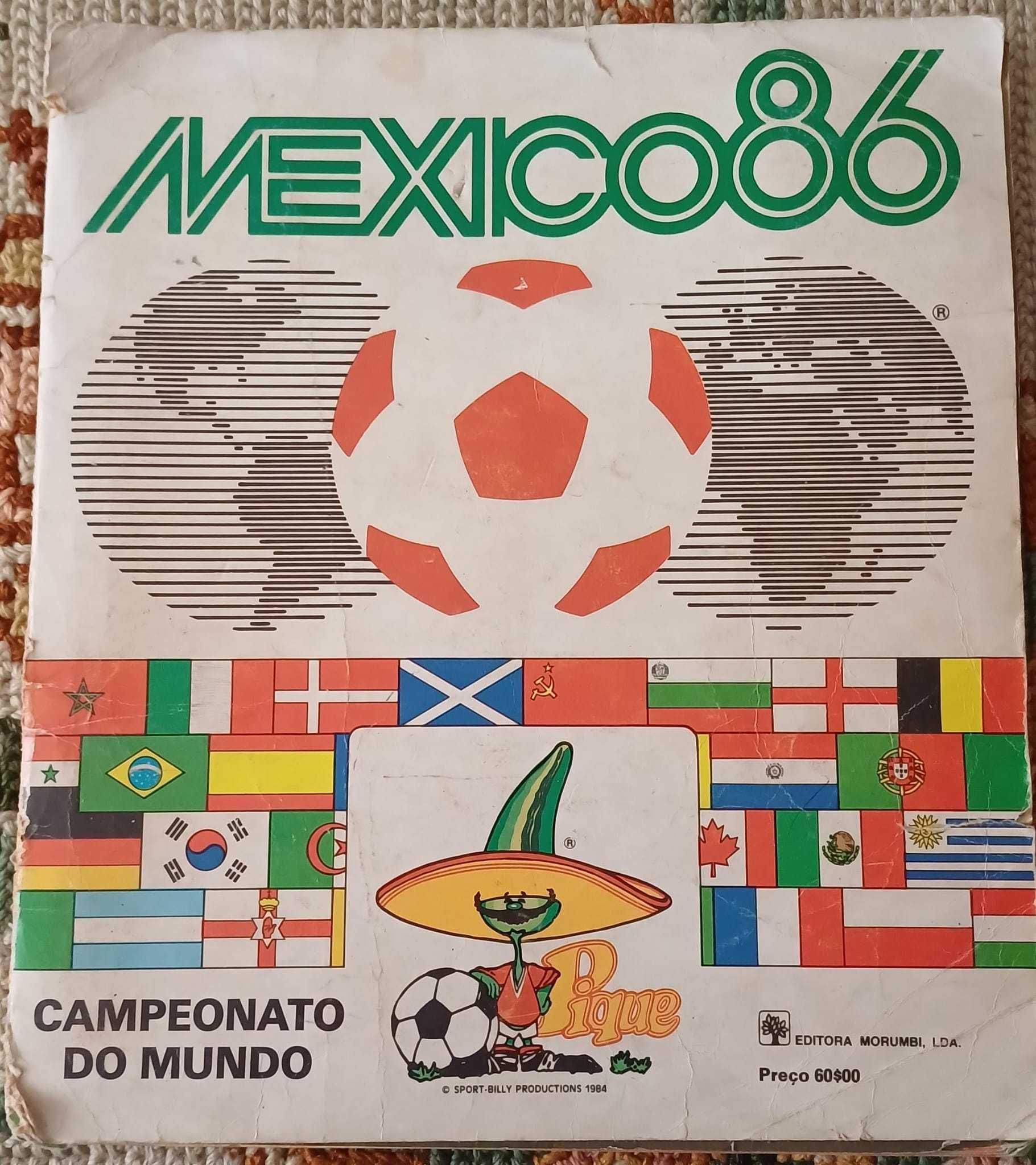 CADERNETA CROMOS: México 86 - Panini (Completa) - Oferta de Portes