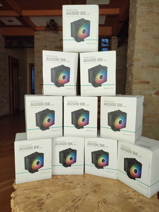 Кулер для процесора Deepcool AG500 BK ARGB повітряне охолодження