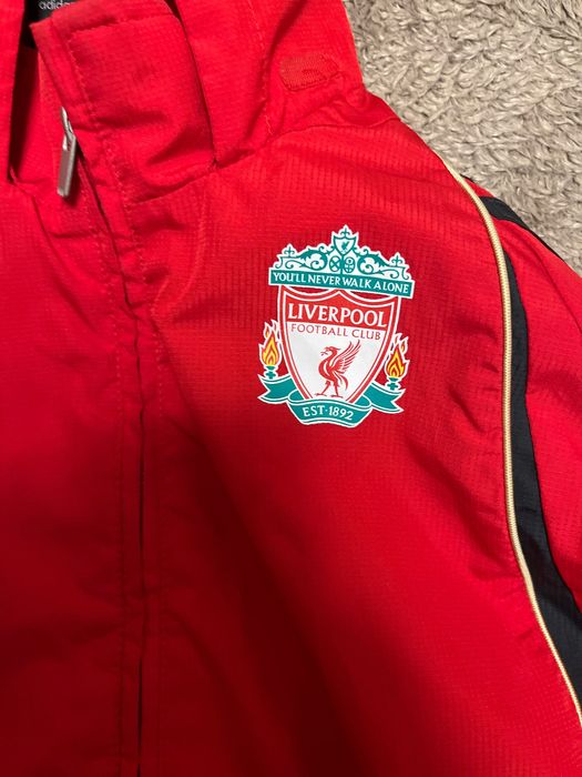 Тренировочная  футбольная куртка  Adidas Liverpool 2009, винтаж