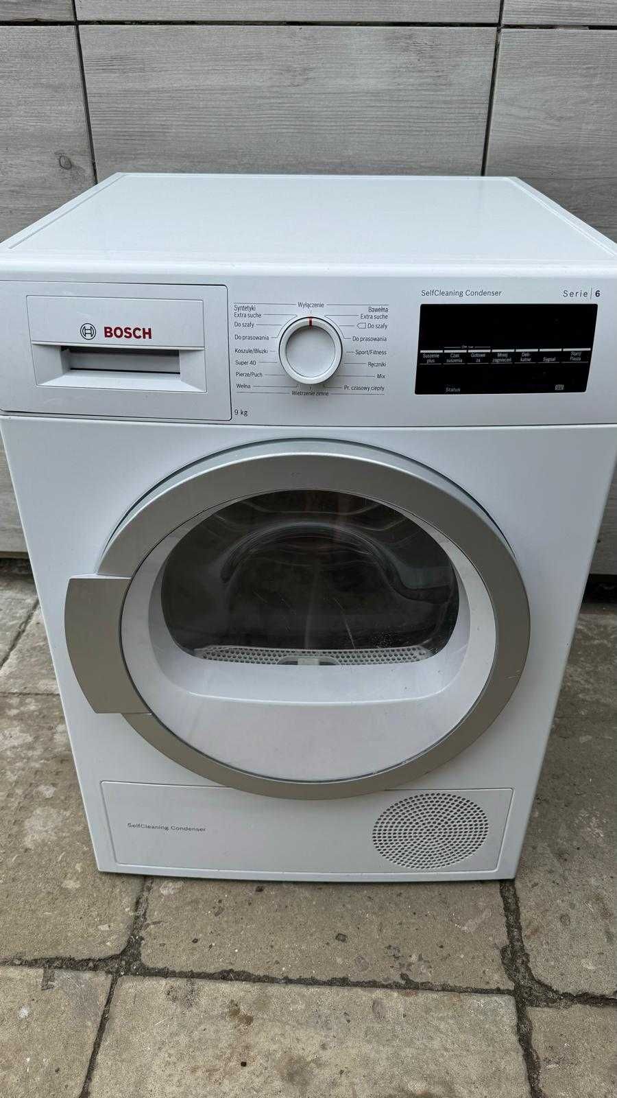 suszarka do ubrań BOSCH 8 kg pompa ciepła! gwarancja! transport!
