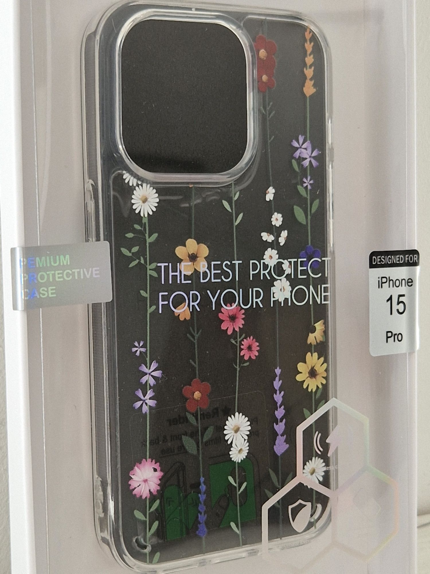 Tel Protect Flower do Iphone 15 Pro wzór 4