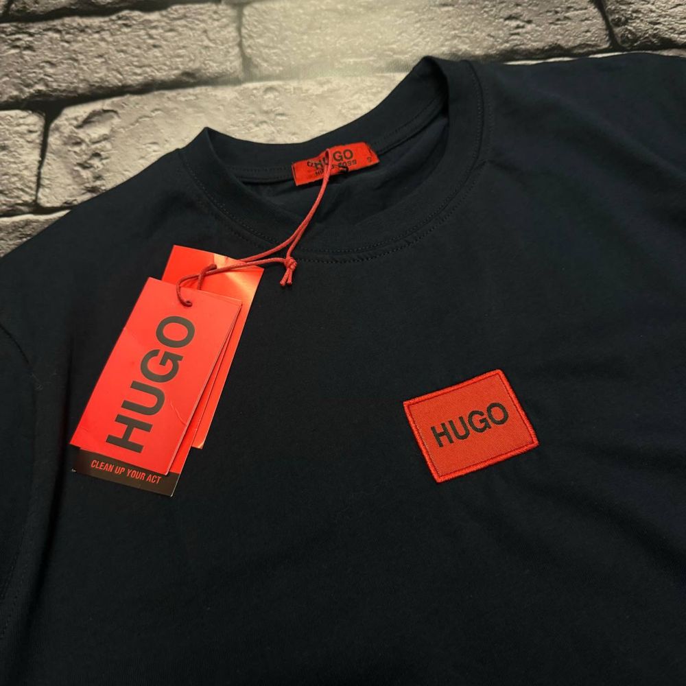 NEW SEASON! Мужской базовый костюм Hugo Boss футболка + шорты S-XXL