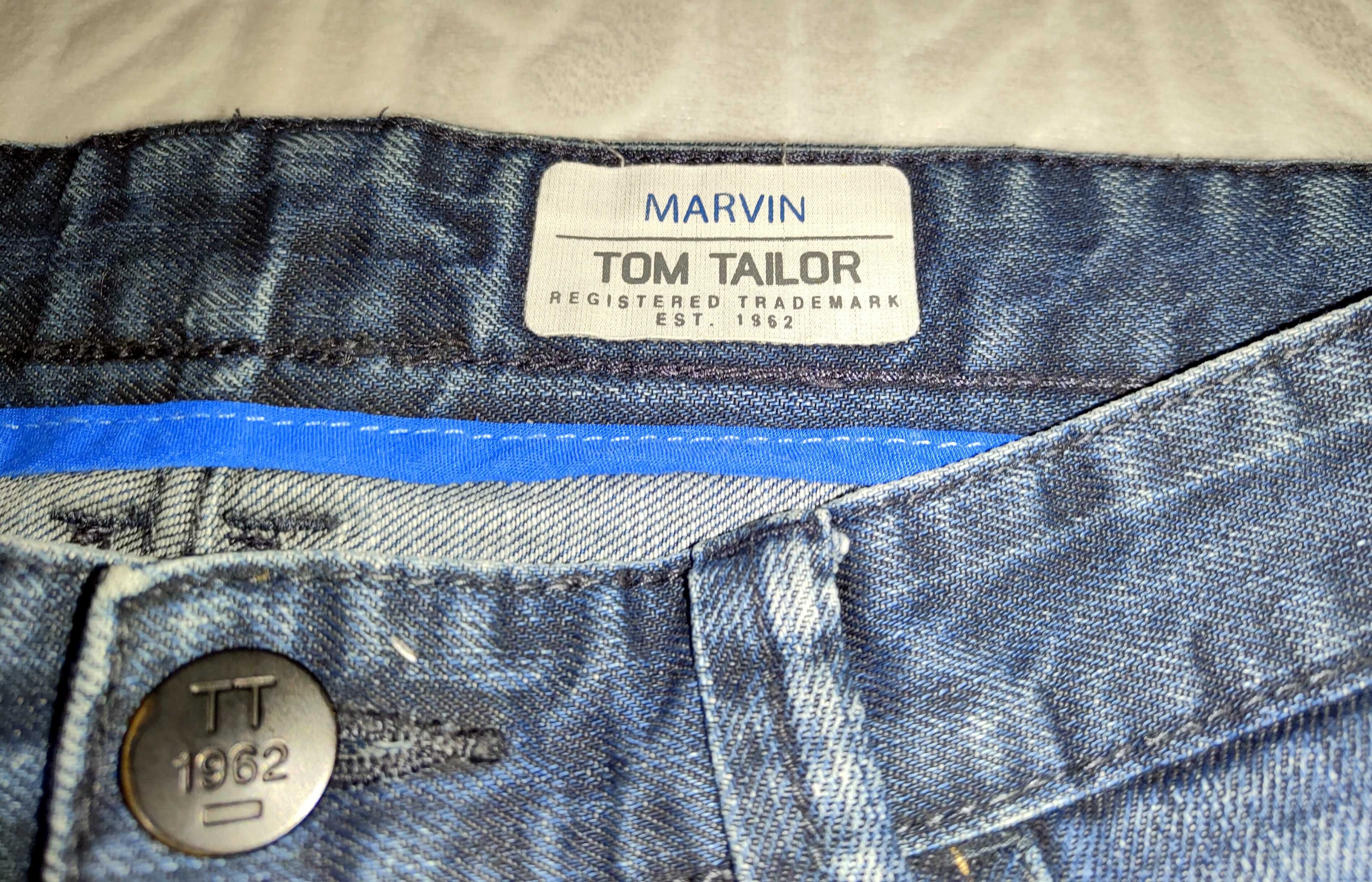 TOM TAILOR piękna spodnie jeans 100% bawełna W34 L36