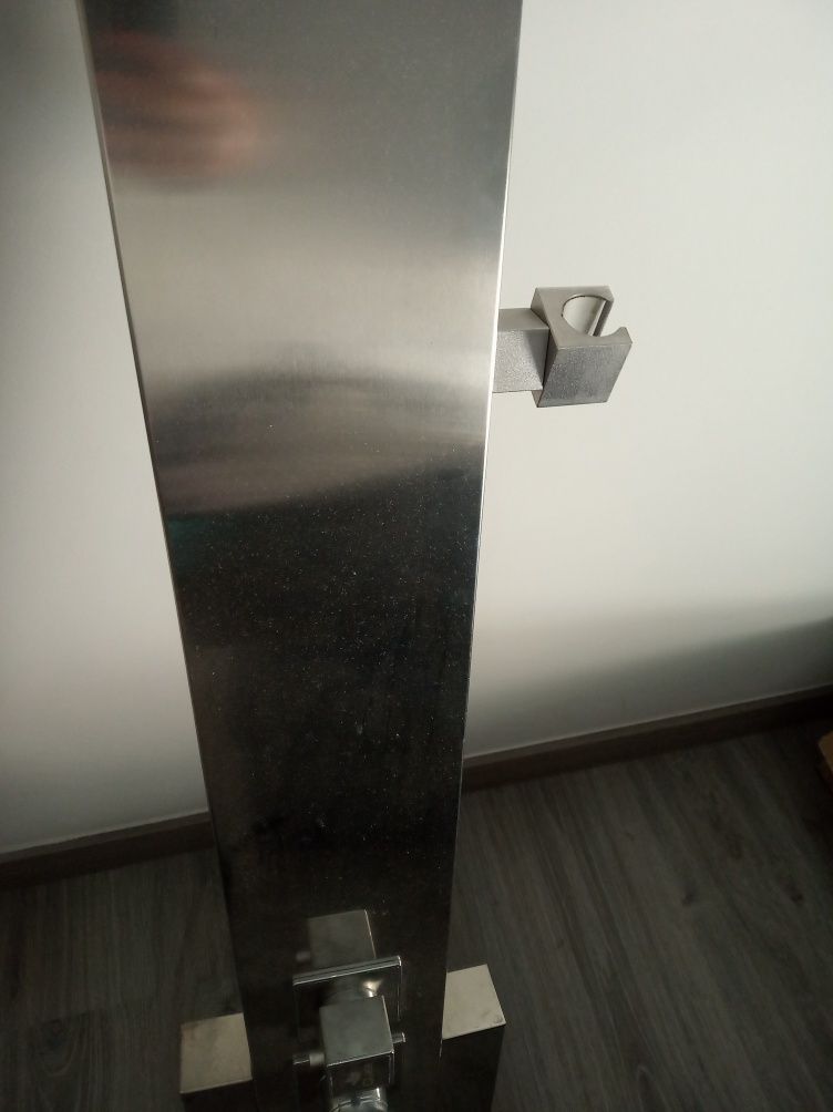 Coluna de duche em inox, ótimo estado