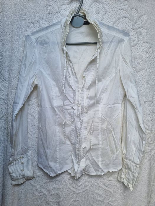 Camisa branca de mulher Zara TM S  CM 011