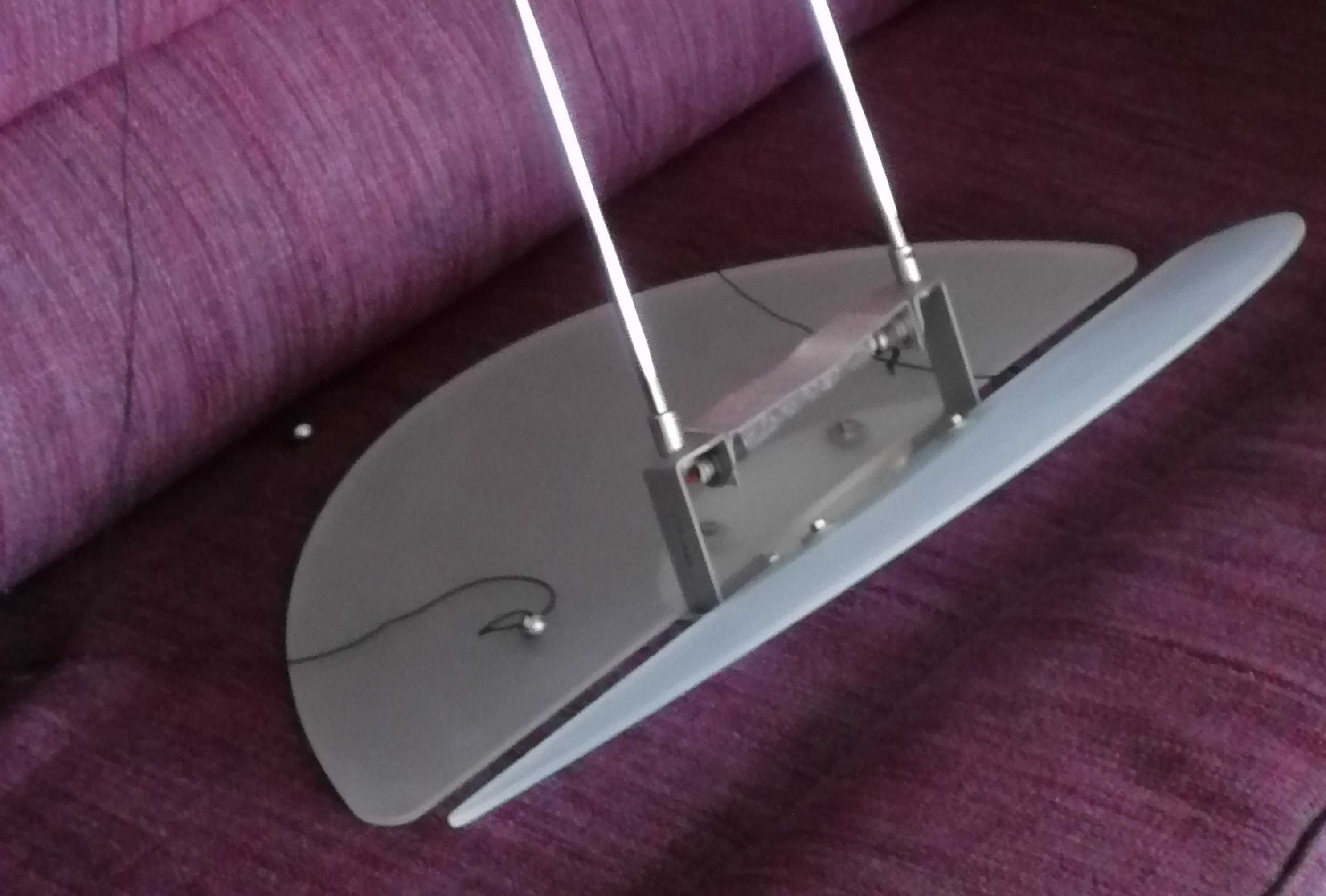Włoska lampa wisząca,sufitowa,żyrandol, metal,szkło,regulacja jasności