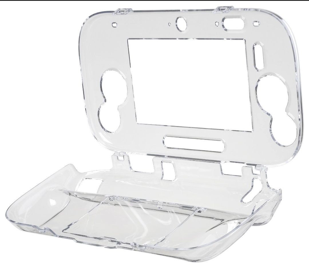 Capas transparentes de cristal rígido para GamePad Nintendo Wii U