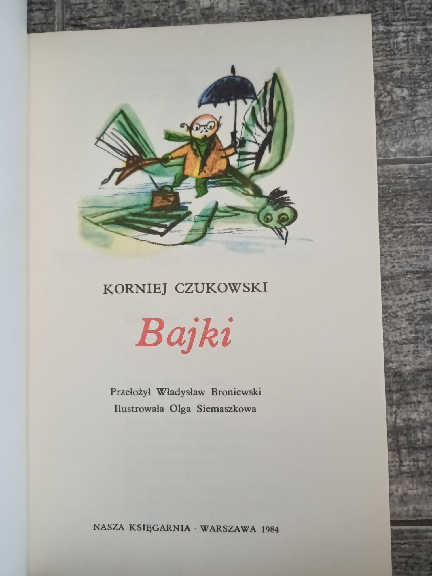 Bajki Korniej Czukowski stare bajki PRL-u