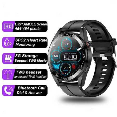 Smartwatch Vwar Stratos 2 Pro /8Gb /Pomiary / NOWY