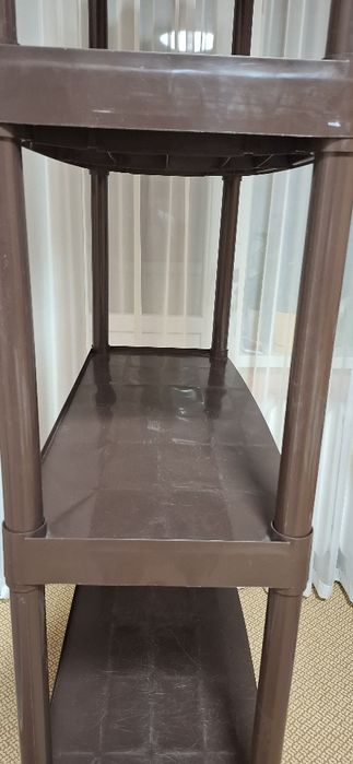 Стелаж полиця пластиковий 1800x370x820 мм