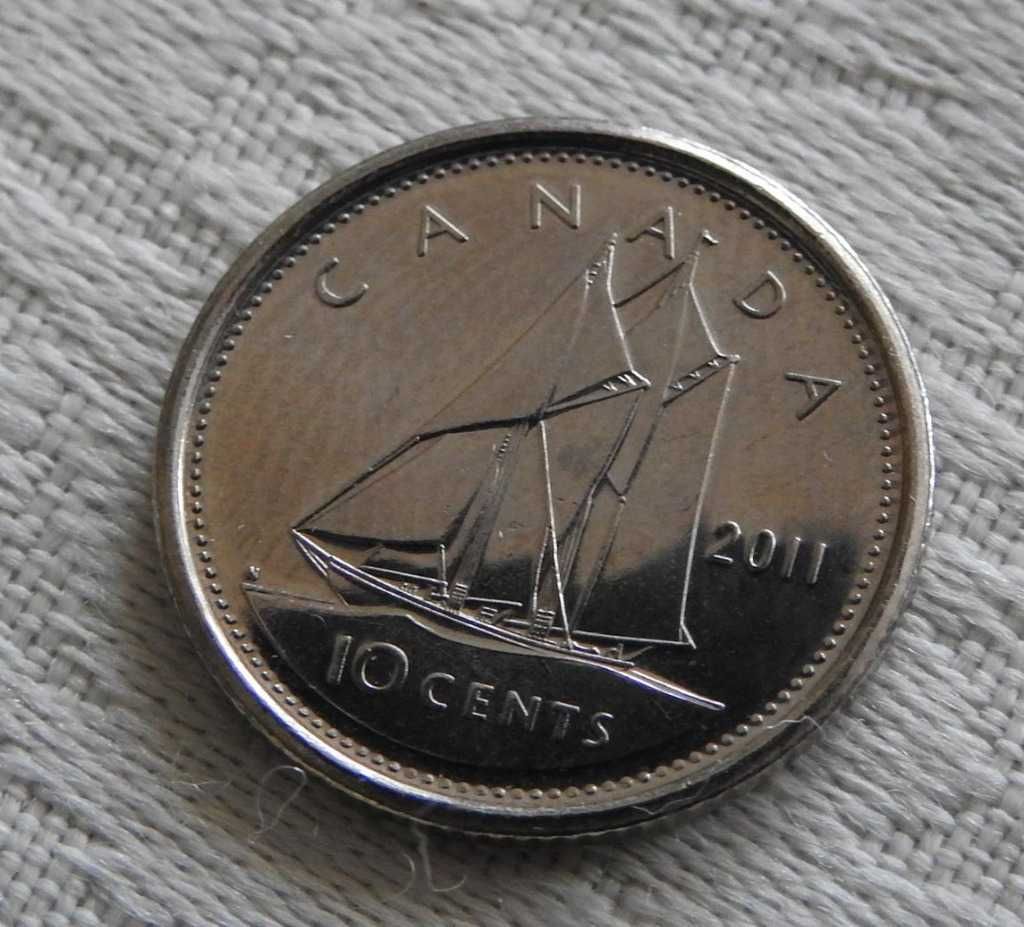 10 centów Kanada (Canada) - 2011r.