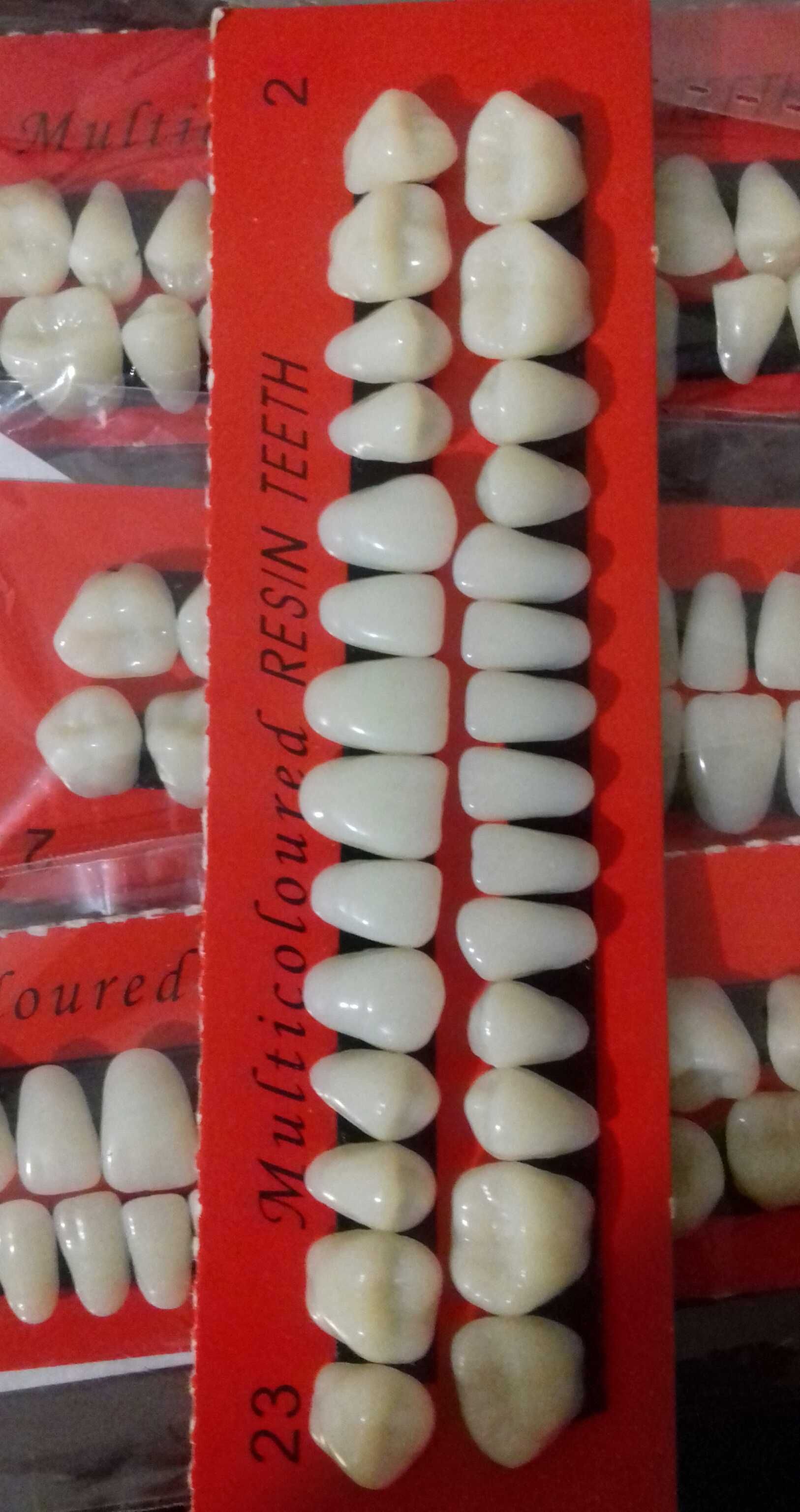 Акриловые зубы/комплект синтетических зубов/пластмассовые зубы