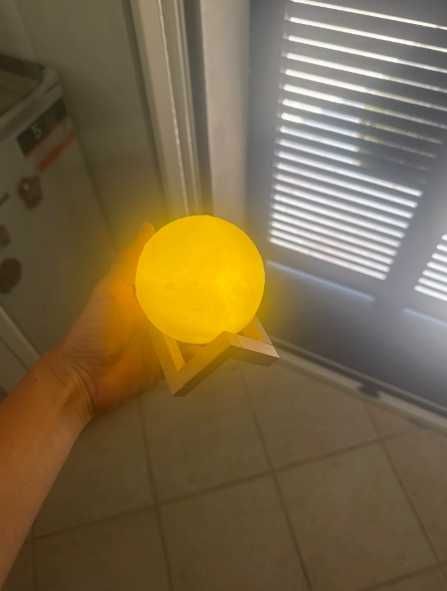 Luz de cabeceira Lua