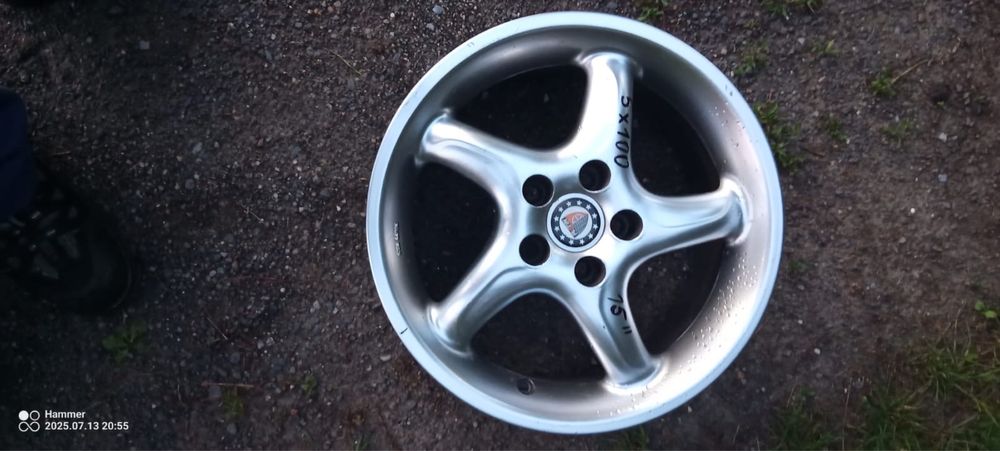 Felgi alufelgi 15” 5x100 Volkswagen Audi Seat Skoda