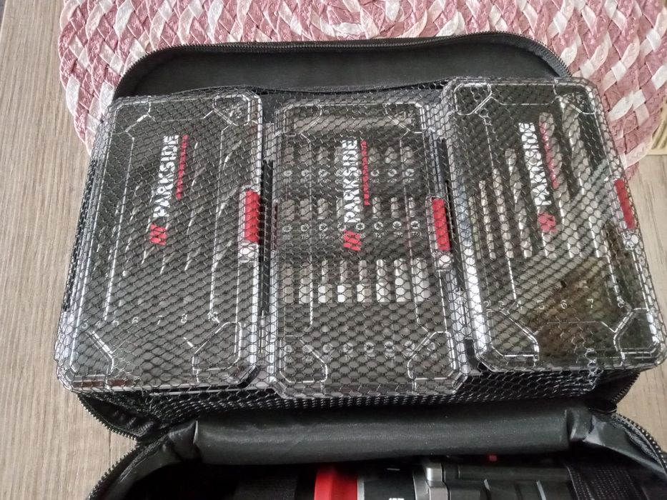 Parkside Performance PBSPA E4 12V wiertarko-wkrętarka zestaw