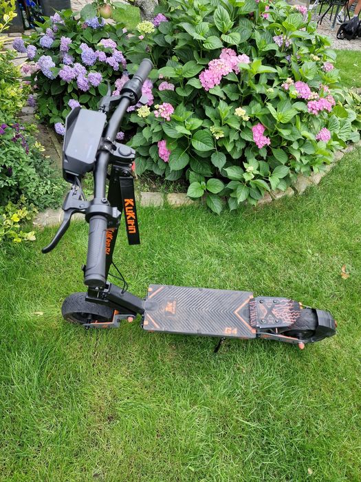 Kukirin g4 zadbany na gwarancji z wymienioną baterią