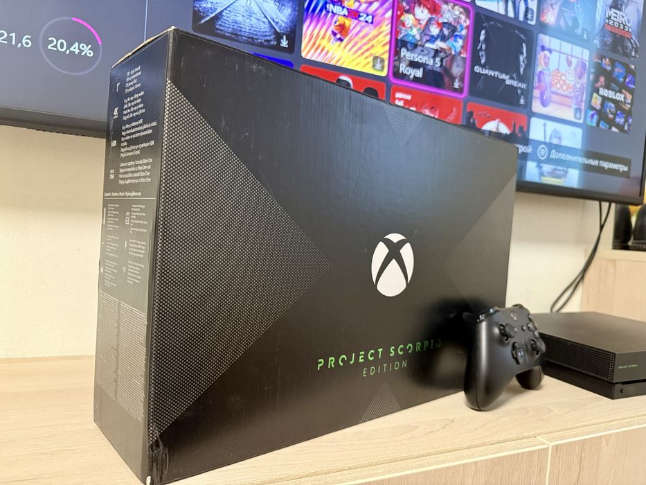 Xbox One X 1TB + 23 ГРИ!