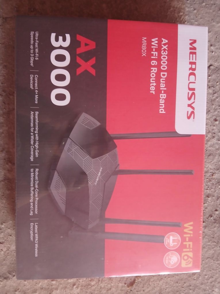Router WiFi Mercusys AX3000