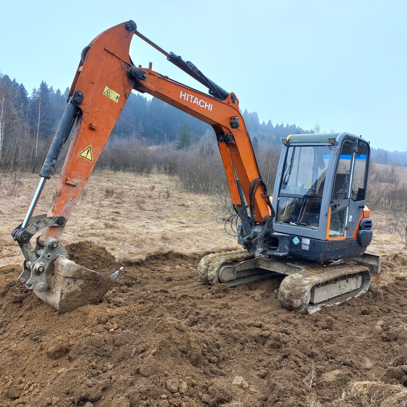 Продам міні екскаватор HITACHI ZX50