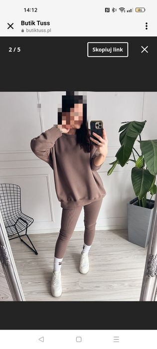 Komplet legginsy plus bluza