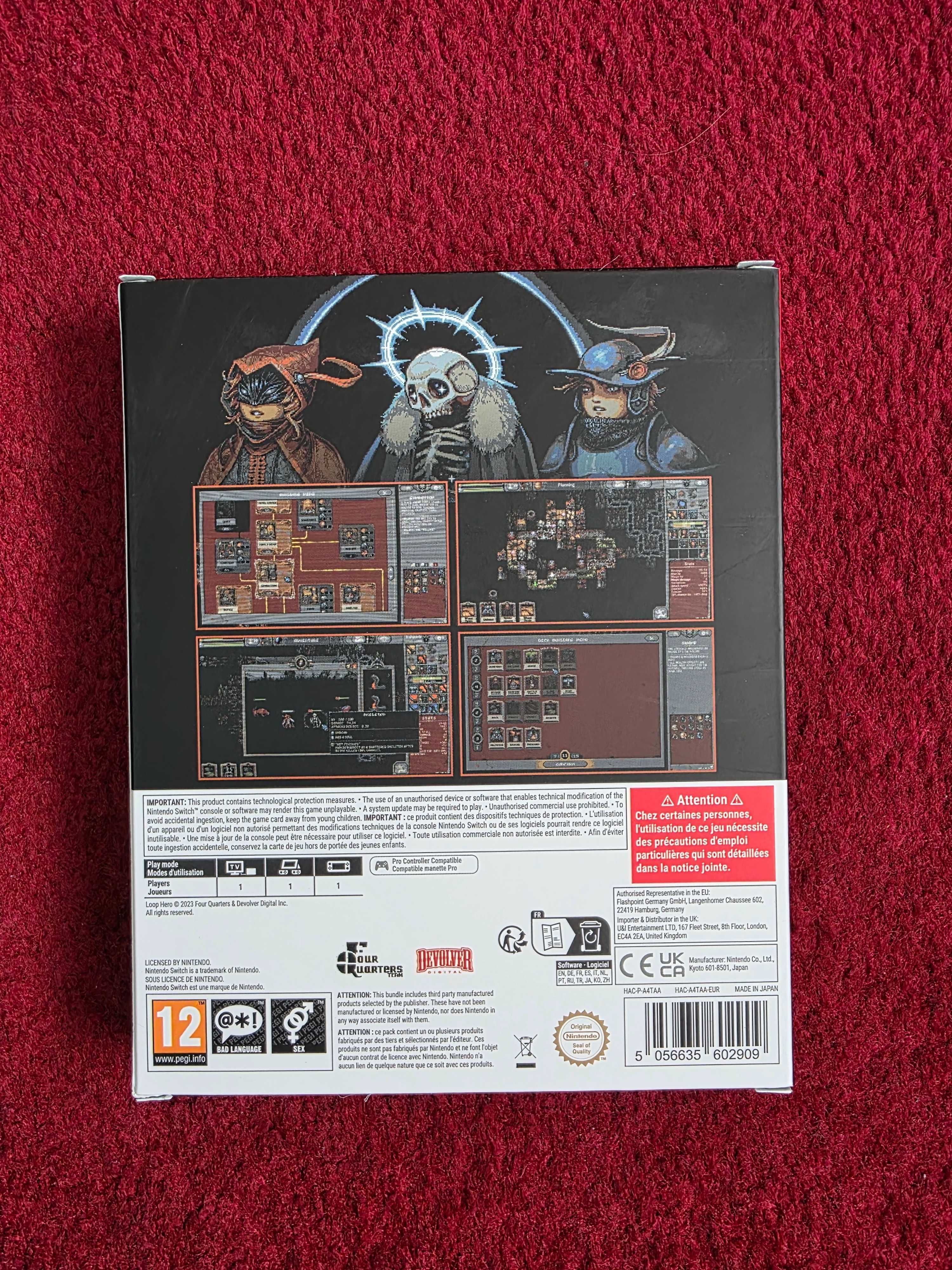 Pudełko Loop Hero Deluxe Edition Nintendo Switch NS