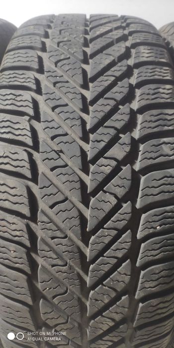 Opony 205/55R16 DĘBICA zima FRIGO 2 II para 2szt ładne jak nowe