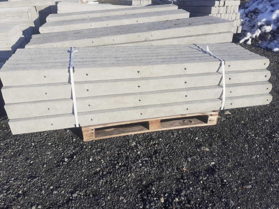 Słupki betonowe do siatki , leśne 1,8m 2m 2,2m 2,4m 2,6m 2,8m