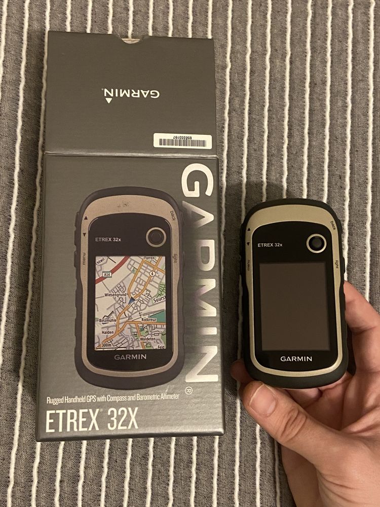 GPS GARMIN ETREX 32x - nunca usado - NOVO