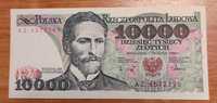 Banknot 10 000 zł 1988 UNC