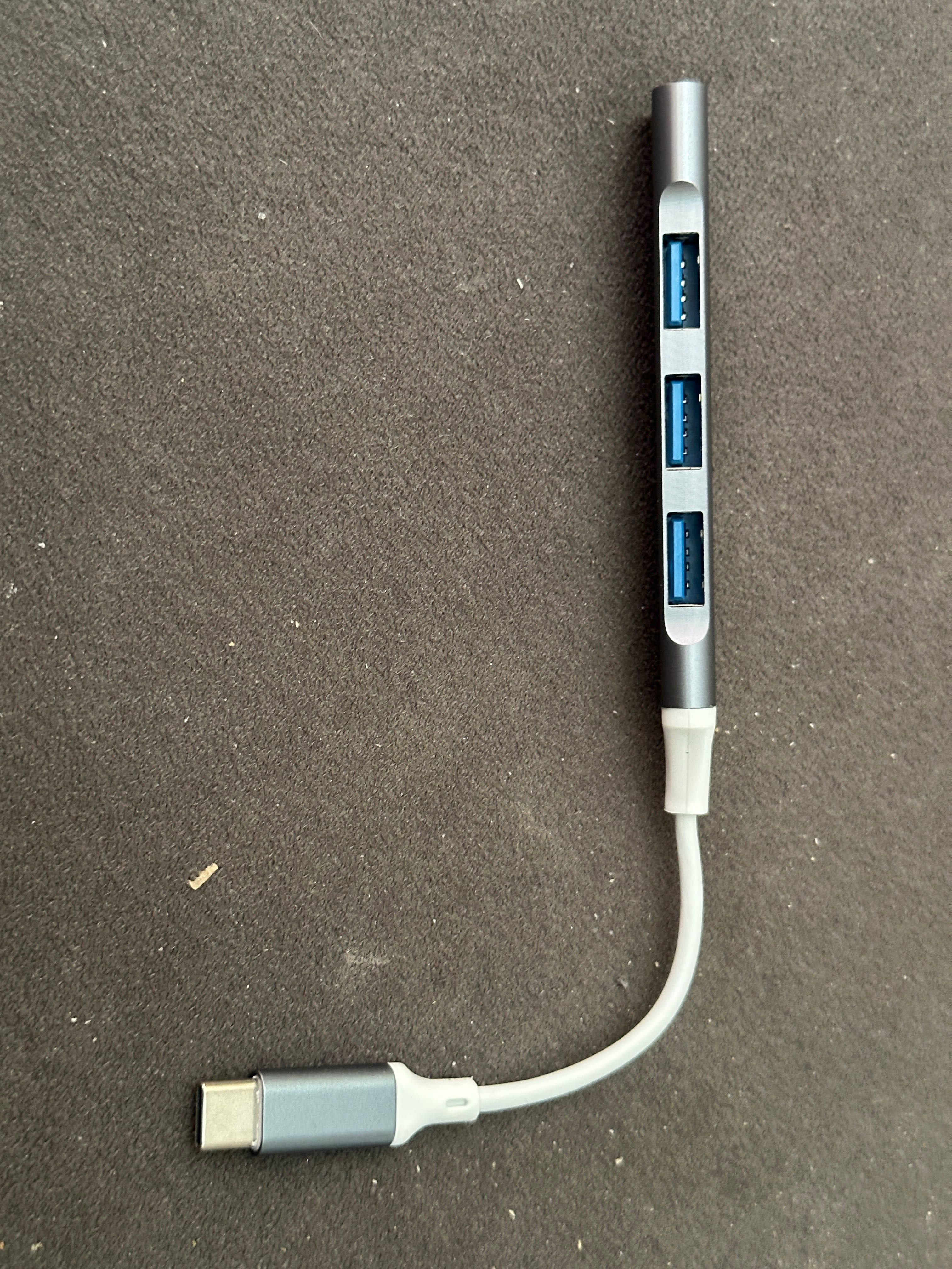 Hub - rozgałęziacz do laptopa/tabletu USB-C na 4xUSB-A nowy do Macbook