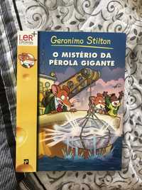 Livro Geronimo Stilton- O Mistério da perola gigante