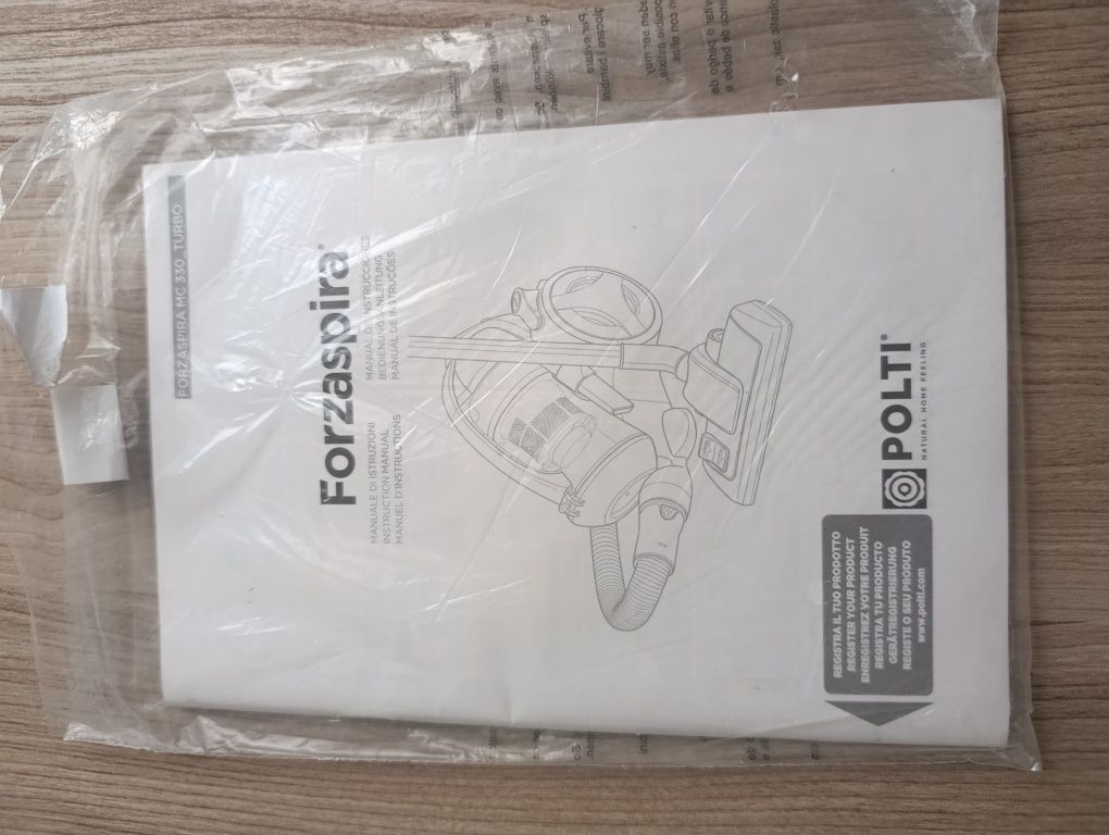 Aspirador Polti Forzaspira sem saco - Filtro HEPA