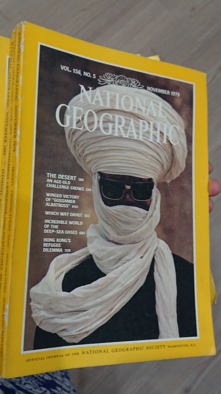 Natonal geographic 1979, 1980, 1981, 1982