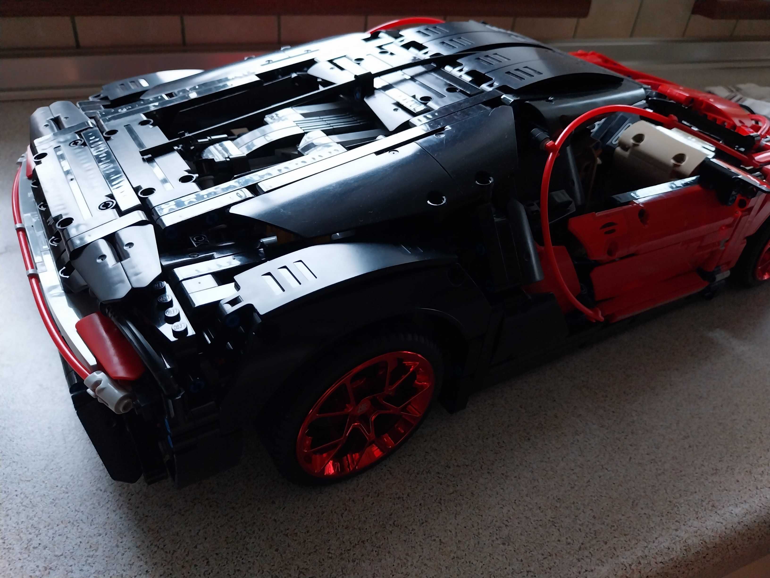 Klocki jak lego Bugatti Chiron 42083